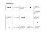 English worksheet: Conversation board game