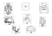 English worksheet: Toys