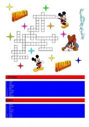 English Worksheet: Plurals