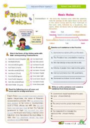 English Worksheet: Introducing the Passive Voice Series (3) - Present Perfect plus Past Perfect