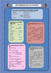 Determiners and quantifiers