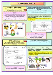 English Worksheet: conditionals