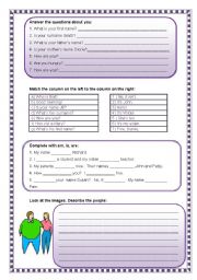 Revision exercises for elementary students