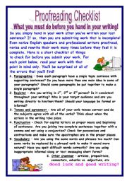 detail Koge Badekar Proofreading worksheets