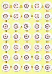 English Worksheet: WHAT TIME IS IT? -  telling the time  - BOARD GAME