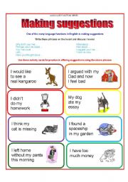 English Worksheet: Conversation Cards 