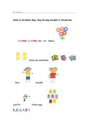 English worksheet: Easter