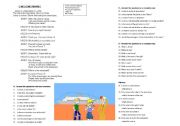 English worksheet: Welcome aboard