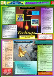 English Worksheet: FEELINGS - MORRIS ALBERT - PART 02