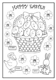 EASTER COLOURING