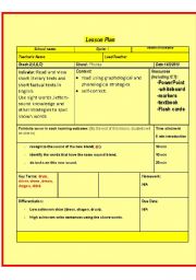 English worksheet: Phonics lesson plan. Blends (Good for PPP schools)