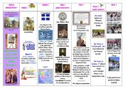 English Worksheet: special days : step 17 - Independence Day  and the Annunciation of the Theotokos - Greece