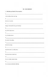 English Worksheet: Do - Does Questions