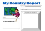 My Country Report - Page 1