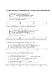 English worksheet: 2nd term 2nd exam for 9th classes