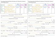 English Worksheet: THE DAY AFTER TOMORROW - how to write about the different posters