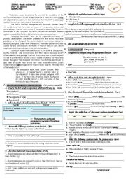 English Worksheet: bac exam