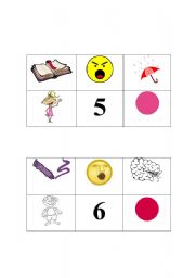 English worksheet: Bingo- Vocabulary consolidation