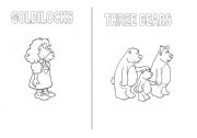 English Worksheet: GOLDILOCKS AND THE THREE BEARS