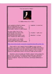 English Worksheet: Blake 