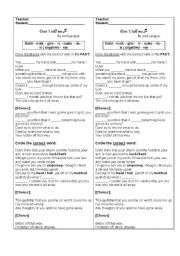 English Worksheet: Dont tell me - Avril Lavigne