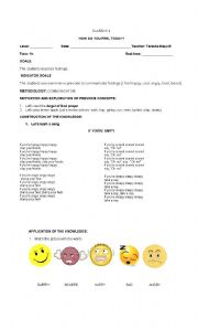English worksheet: Feelings