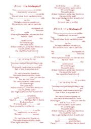 English Worksheet: A song to teach USED TO
