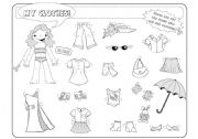 English Worksheet: Eloise`s clothes