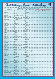 Irregular verbs Cloze 1/2