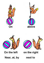 English Worksheet: Prepositions of space