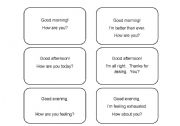 English Worksheet: Find Your Partner: Greetings