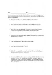 English Worksheet: Rember the Titans Worksheet
