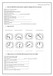 English Worksheet: Starter Review