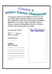Create a Video Game Character