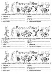 Personalities