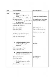 English Worksheet: comparison lesson plan(as...as, than)