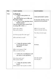 English worksheet: comparison lesson plan(as...as, than)