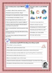 English Worksheet: Lets revise!