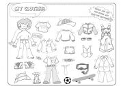 English Worksheet: Paolo`s clothes!