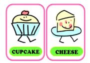 English Worksheet: Food Flash-cards 3/3