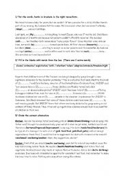 English Worksheet: 2nd form tasks