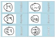 English Worksheet: Describing Personality flash-cards part2