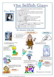 English Worksheet: The Selfish Giant