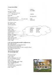 English Worksheet: Country house