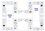 English Worksheet: What Time is it? Board Game (pt.1)