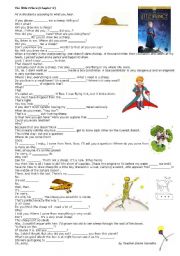 English Worksheet: The little prince