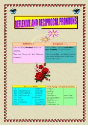 Reflexive and reciprocal pronouns