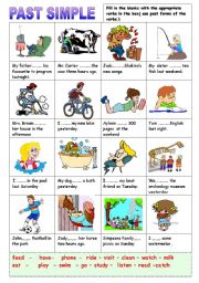 English Worksheet: Past Simple