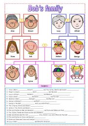 Bobs family ***fully editable ((3 pages))