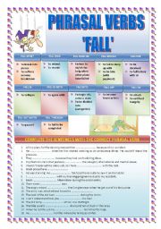 PHRASAL VERBS: FALL